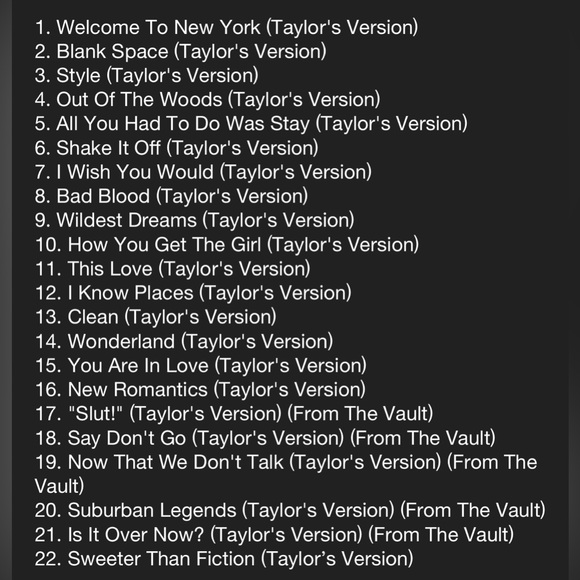 Taylor Swift 1989 {Taylor’s Verison} - Picture 3 of 6